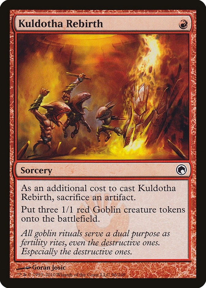 Image for Kuldotha Rebirth (Scars of Mirrodin) (96) - Magic: The Gathering