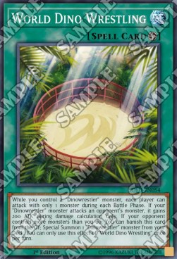World Dino Wrestling - Soul Fusion (Common) [SOFU-054]