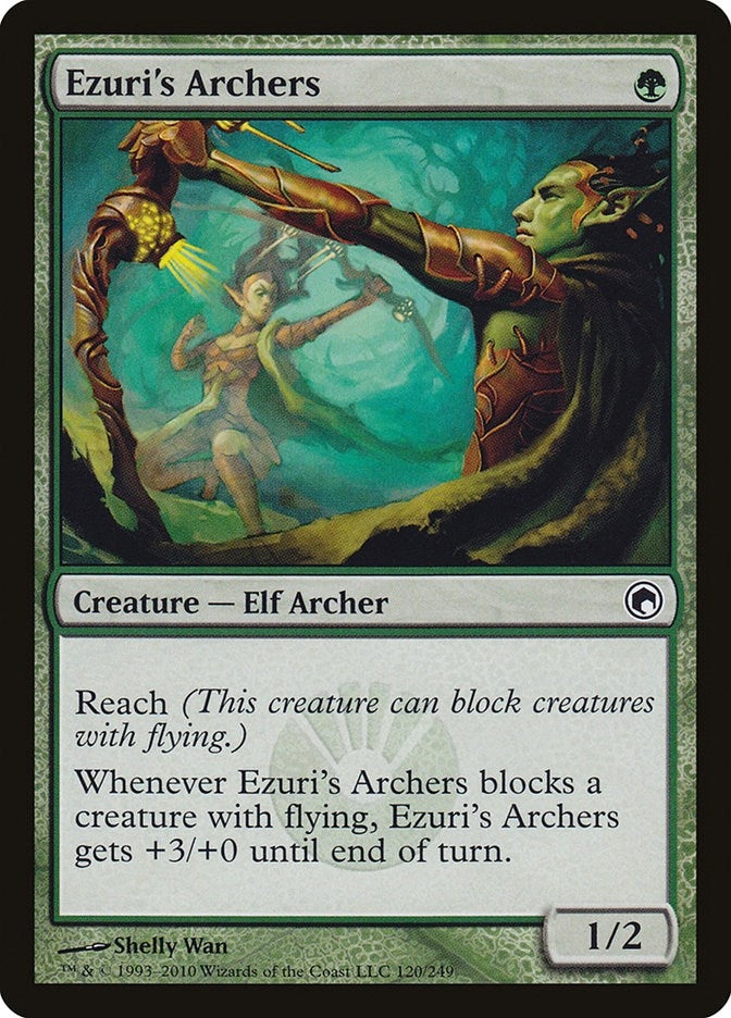 Image for Ezuri's Archers (Scars of Mirrodin) (120) - Magic: The Gathering