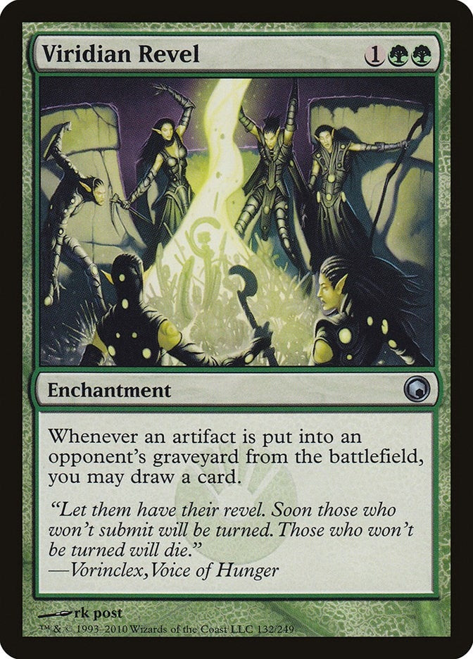 Image for Viridian Revel (Scars of Mirrodin) (132) - Magic: The Gathering