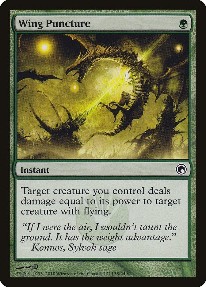 Image for Wing Puncture (Scars of Mirrodin) (133) - Magic: The Gathering