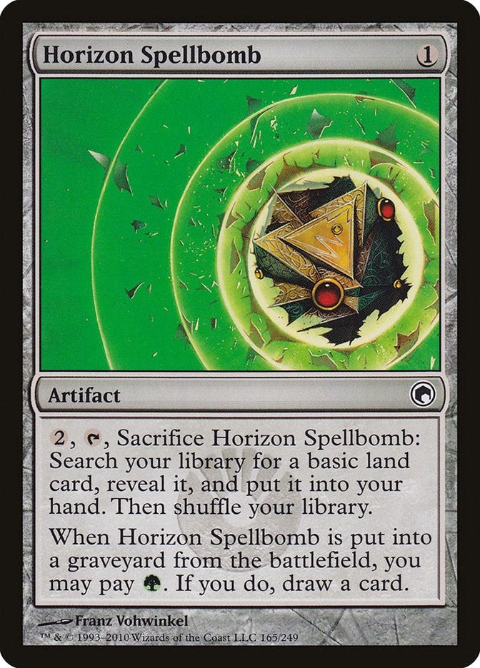 Image for Horizon Spellbomb (Scars of Mirrodin) (165) - Magic: The Gathering