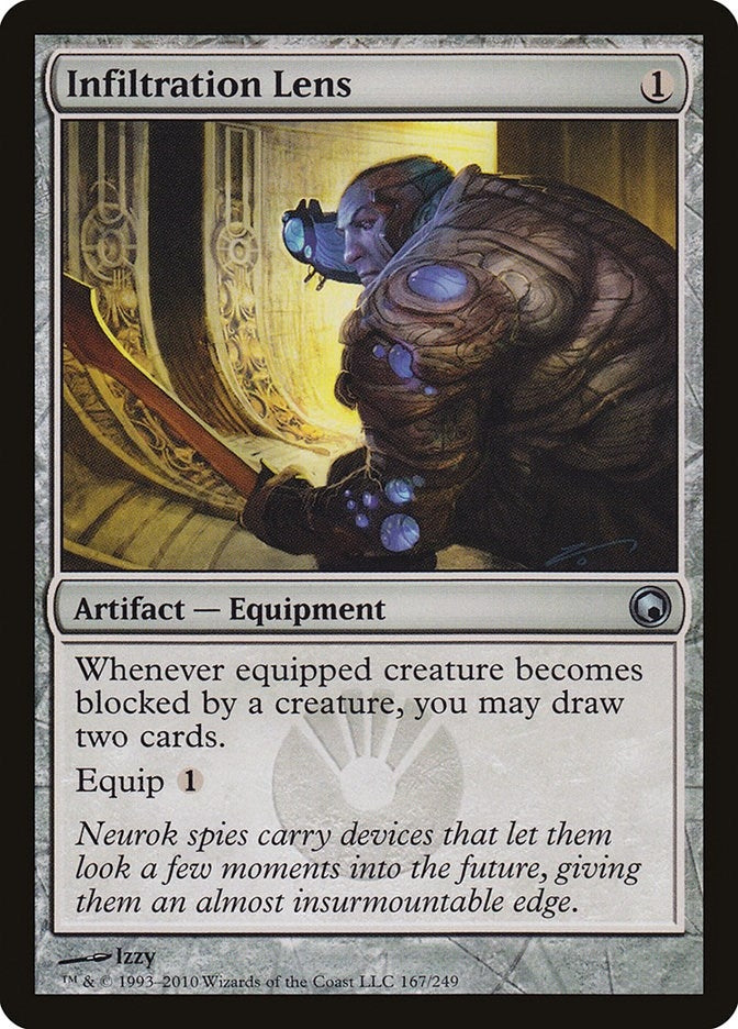 Image for Infiltration Lens (Scars of Mirrodin) (167) - Magic: The Gathering