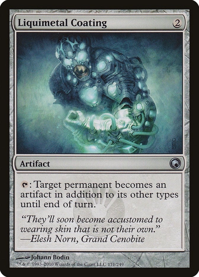 Image for Liquimetal Coating (Scars of Mirrodin) (171) - Magic: The Gathering