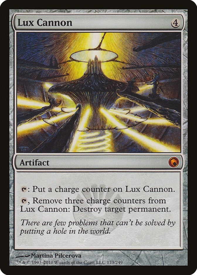 Image for Lux Cannon (Scars of Mirrodin) (173) - Magic: The Gathering