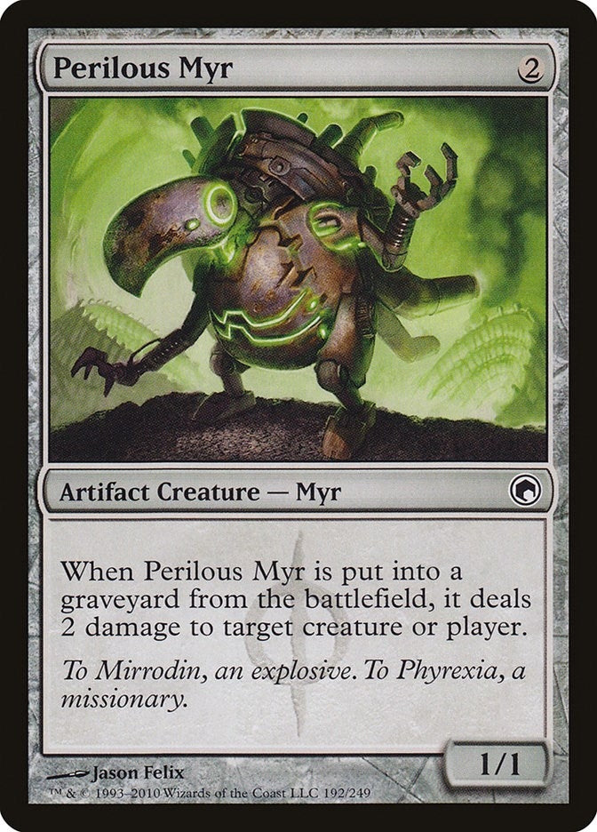 Image for Perilous Myr (Scars of Mirrodin) (192) - Magic: The Gathering