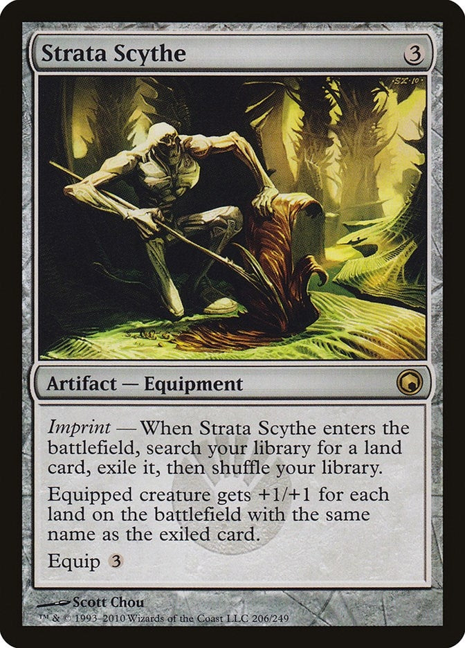 Image for Strata Scythe (Scars of Mirrodin) (206) - Magic: The Gathering