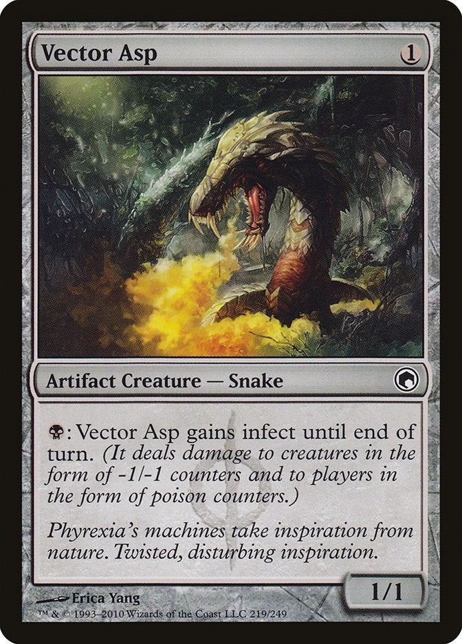 Image for Vector Asp (Scars of Mirrodin) (219) - Magic: The Gathering