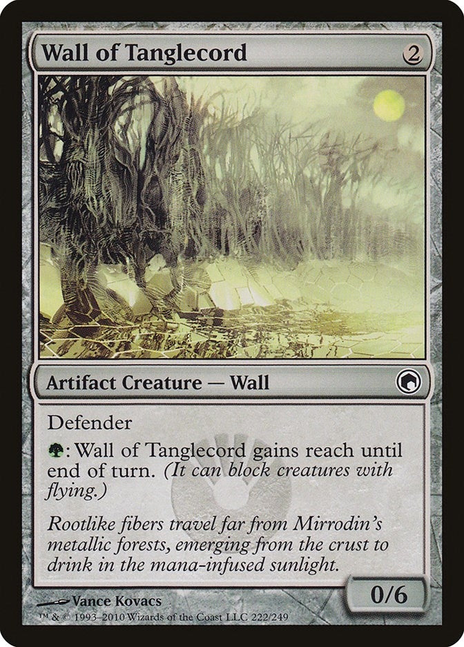 Image for Wall of Tanglecord (Scars of Mirrodin) (222) - Magic: The Gathering