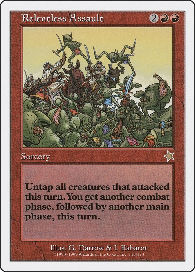 Image for Relentless Assault (Starter 1999) (115) - Magic: The Gathering