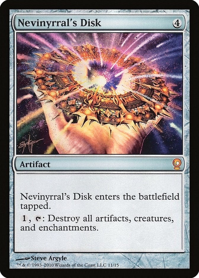 Image for Nevinyrral's Disk (From the Vault: Relics) (11) - Magic: The Gathering