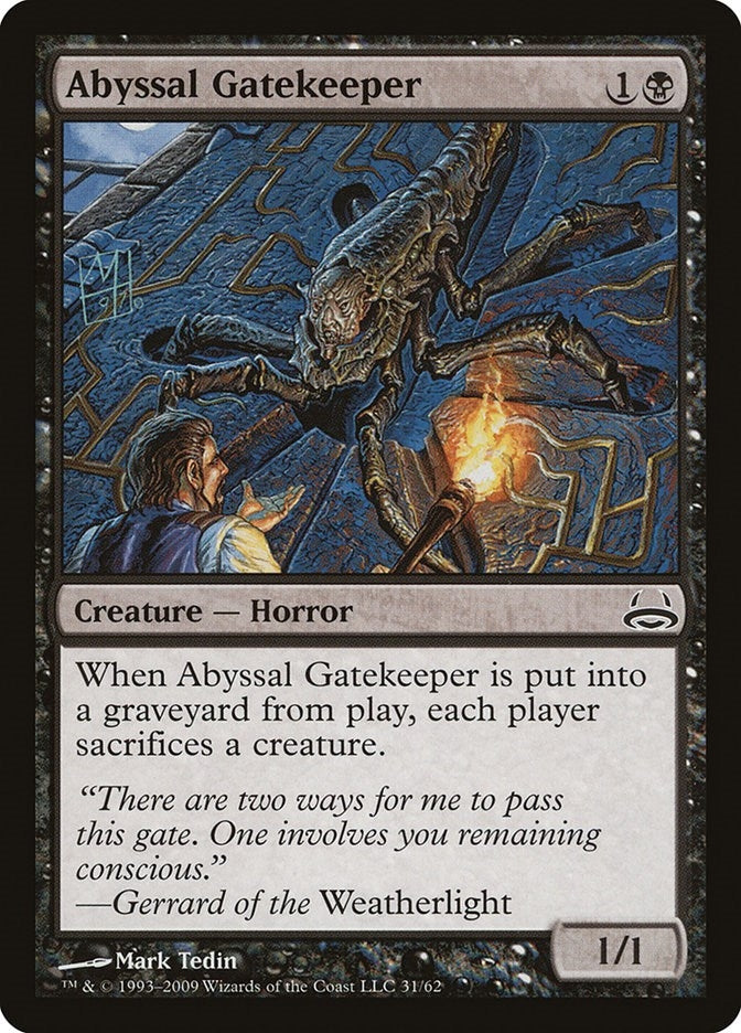 Image for Abyssal Gatekeeper (Duel Decks: Divine vs. Demonic) (31) - Magic: The Gathering