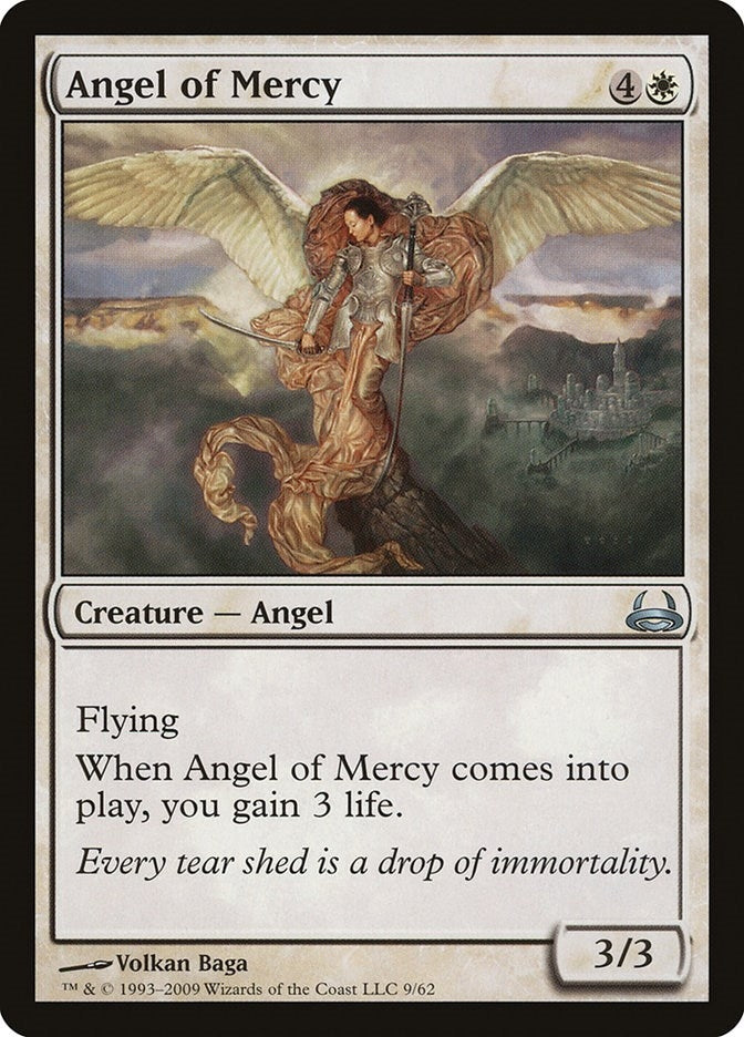 Image for Angel of Mercy (Duel Decks: Divine vs. Demonic) (9) - Magic: The Gathering