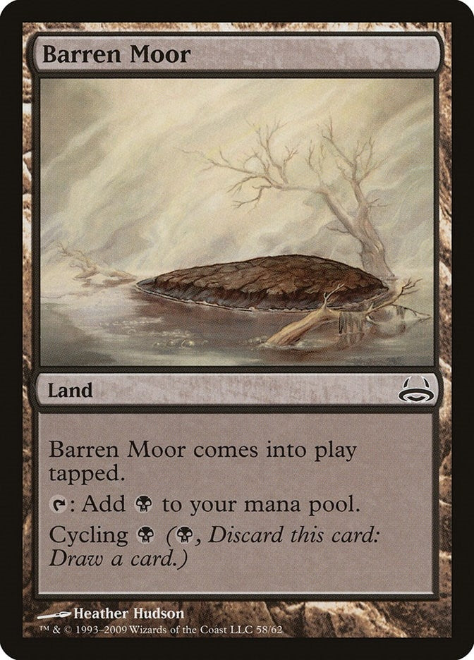Image for Barren Moor (Duel Decks: Divine vs. Demonic) (58) - Magic: The Gathering