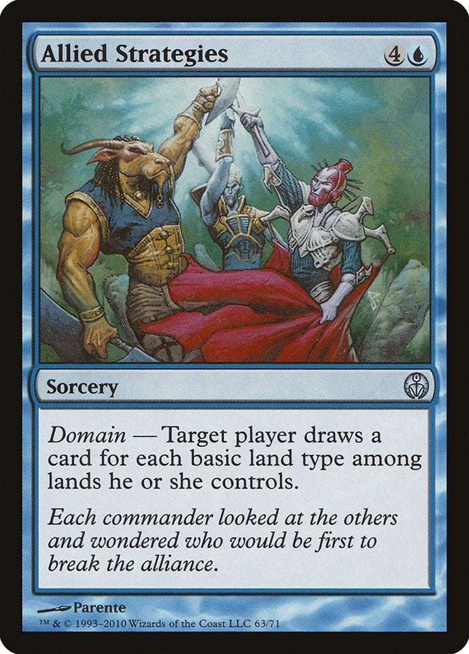 Image for Allied Strategies (Duel Decks: Phyrexia vs. the Coalition) (63) - Magic: The Gathering