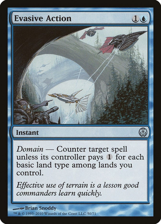 Image for Evasive Action (Duel Decks: Phyrexia vs. the Coalition) (50) - Magic: The Gathering