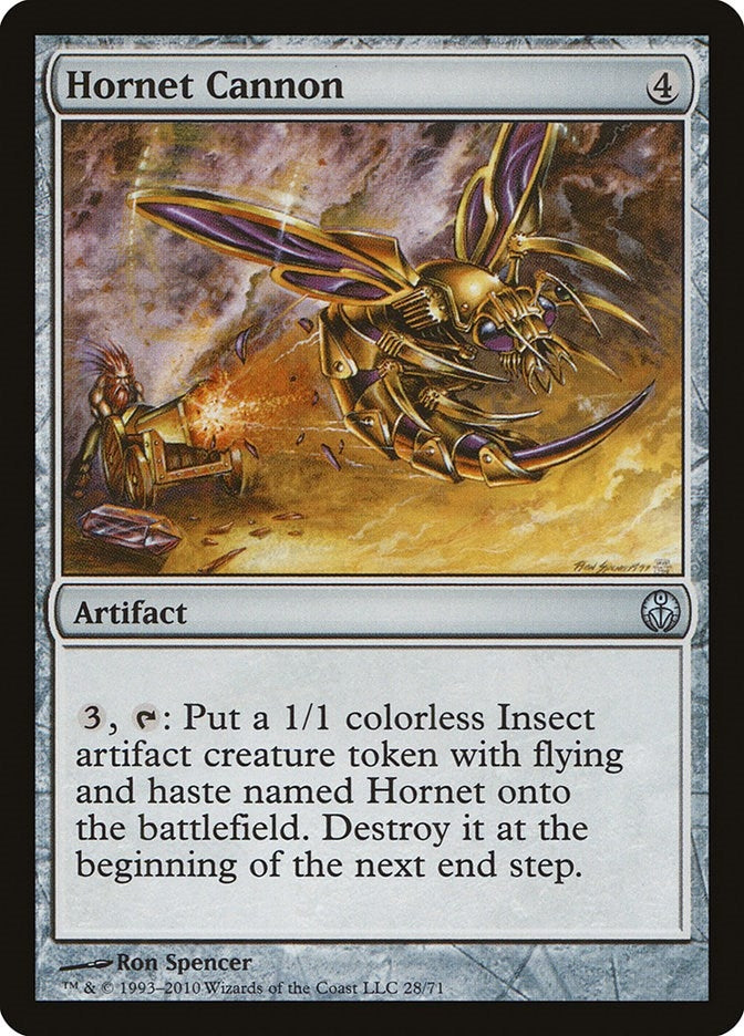 Image for Hornet Cannon (Duel Decks: Phyrexia vs. the Coalition) (28) - Magic: The Gathering