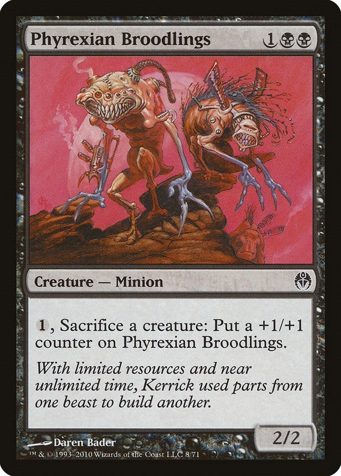 Image for Phyrexian Broodlings (Duel Decks: Phyrexia vs. the Coalition) (8) - Magic: The Gathering
