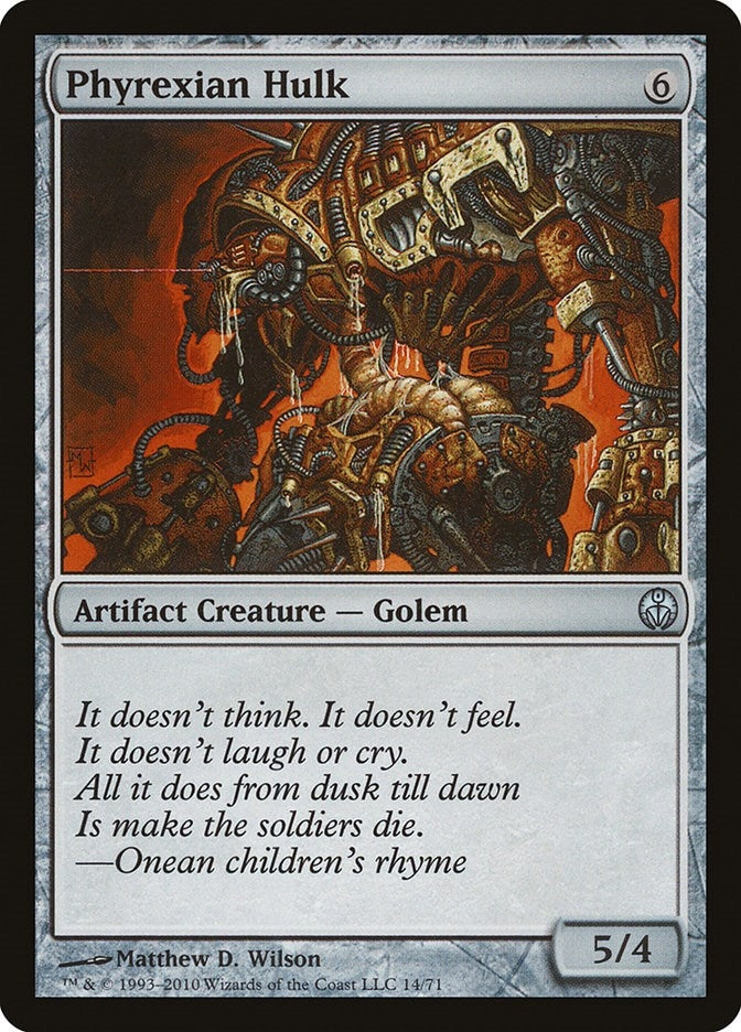 Image for Phyrexian Hulk (Duel Decks: Phyrexia vs. the Coalition) (14) - Magic: The Gathering