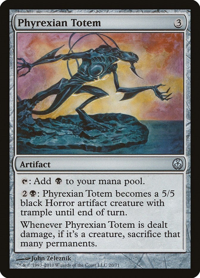 Image for Phyrexian Totem (Duel Decks: Phyrexia vs. the Coalition) (20) - Magic: The Gathering
