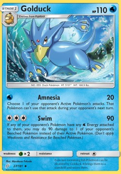 Golduck - Team Up (Uncommon) [TEU-27]