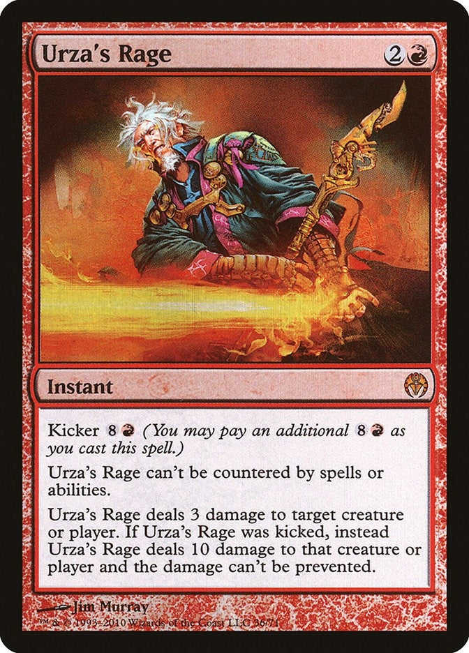 Image for Urza's Rage (Duel Decks: Phyrexia vs. the Coalition) (36) - Magic: The Gathering