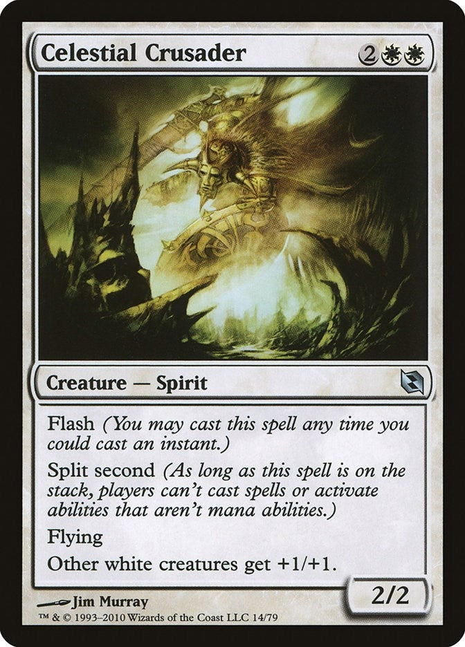 Image for Celestial Crusader (Duel Decks: Elspeth vs. Tezzeret) (14) - Magic: The Gathering