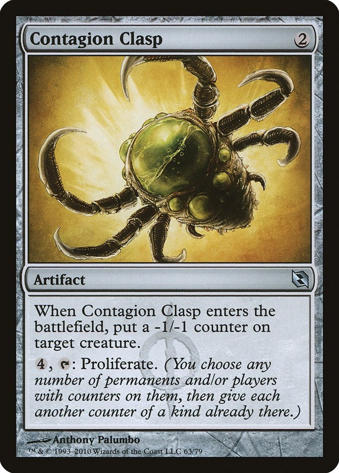 Image for Contagion Clasp (Duel Decks: Elspeth vs. Tezzeret) (63) - Magic: The Gathering
