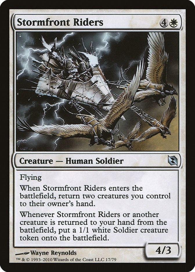 Image for Stormfront Riders (Duel Decks: Elspeth vs. Tezzeret) (17) - Magic: The Gathering