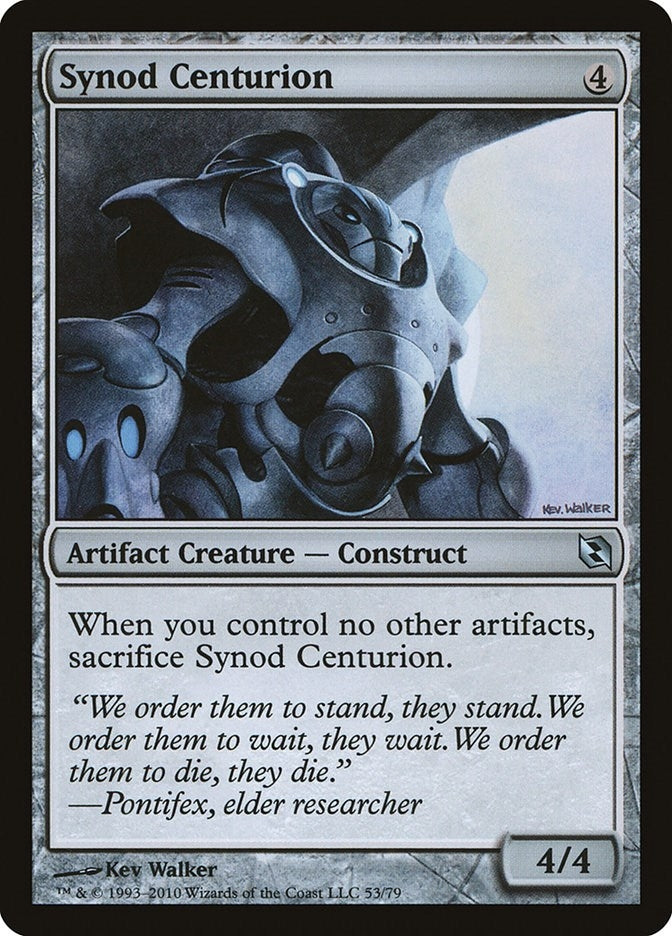 Image for Synod Centurion (Duel Decks: Elspeth vs. Tezzeret) (53) - Magic: The Gathering