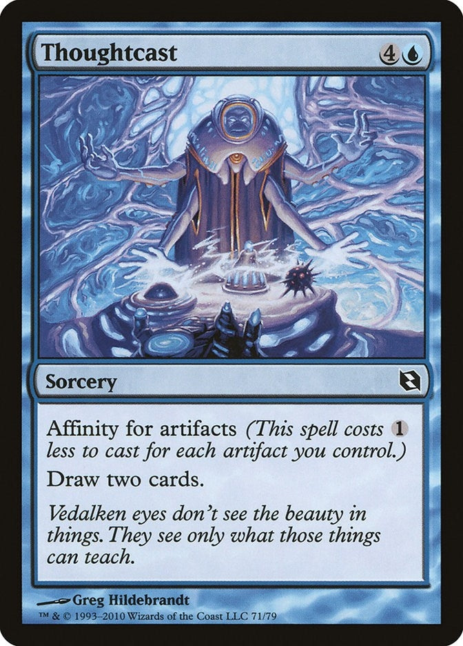 Image for Thoughtcast (Duel Decks: Elspeth vs. Tezzeret) (71) - Magic: The Gathering