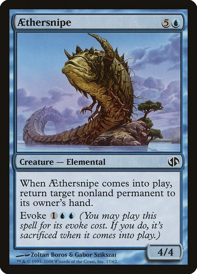 Image for Aethersnipe (Duel Decks: Jace vs. Chandra) (17) - Magic: The Gathering