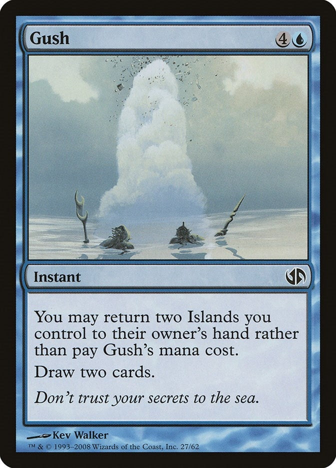 Image for Gush (Duel Decks: Jace vs. Chandra) (27) - Magic: The Gathering