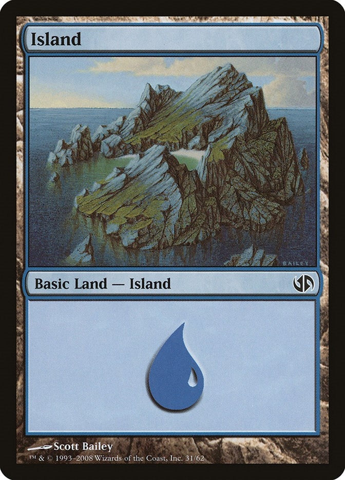 Image for Island (31) (Duel Decks: Jace vs. Chandra) (31) - Magic: The Gathering