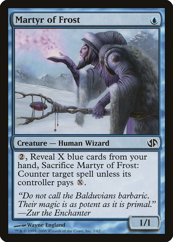 Image for Martyr of Frost (Duel Decks: Jace vs. Chandra) (2) - Magic: The Gathering