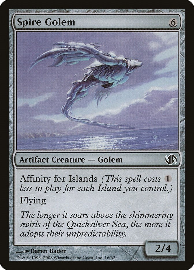 Image for Spire Golem (Duel Decks: Jace vs. Chandra) (16) - Magic: The Gathering