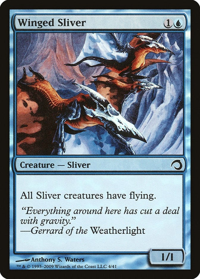 Image for Winged Sliver (Premium Deck Series: Slivers) (4) - Magic: The Gathering