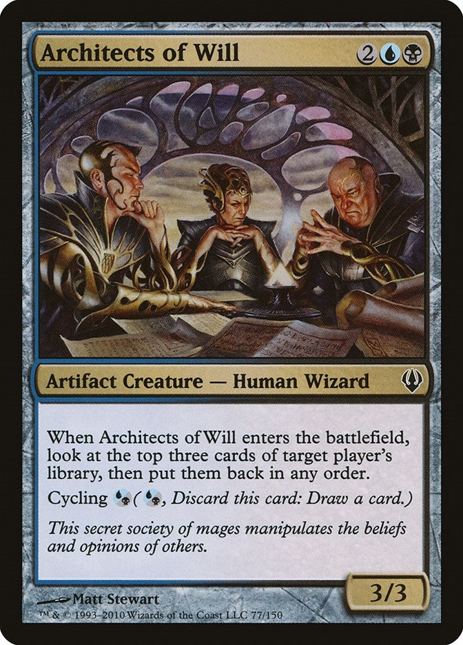 Image for Architects of Will (Archenemy) (77) - Magic: The Gathering