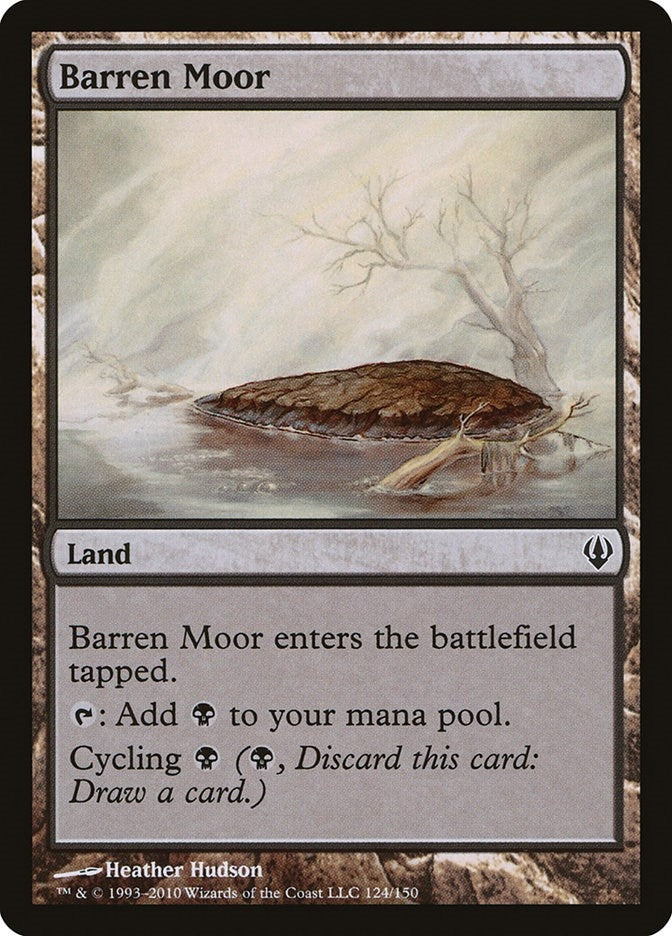 Image for Barren Moor (Archenemy) (124) - Magic: The Gathering
