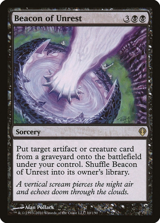 Image for Beacon of Unrest (Archenemy) (10) - Magic: The Gathering