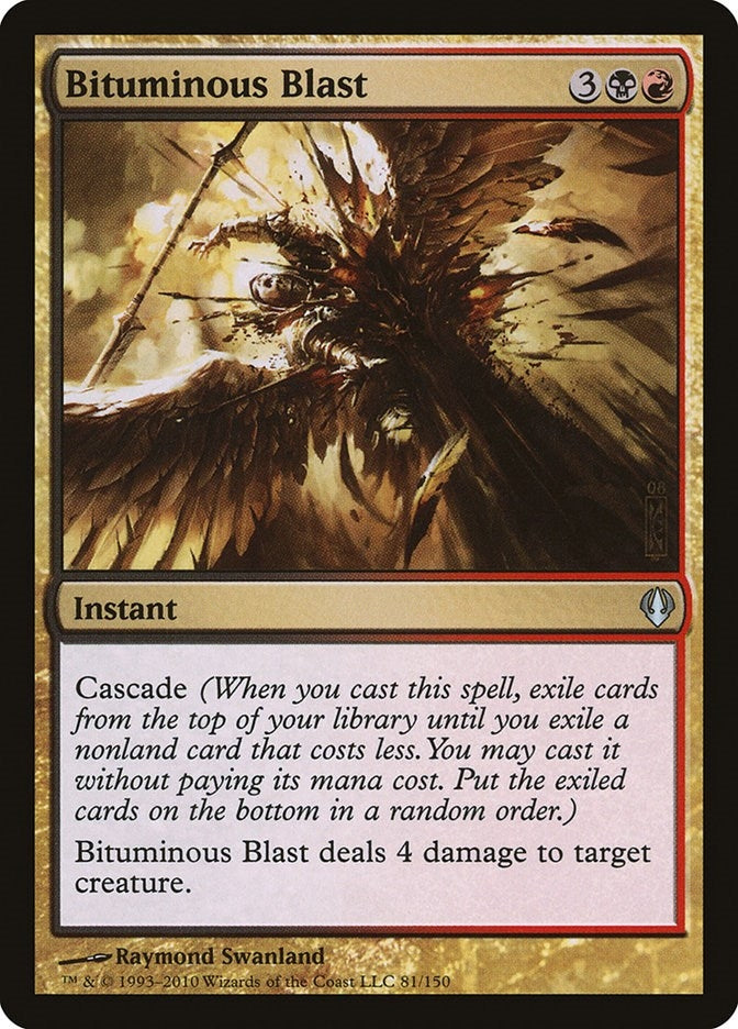 Image for Bituminous Blast (Archenemy) (81) - Magic: The Gathering