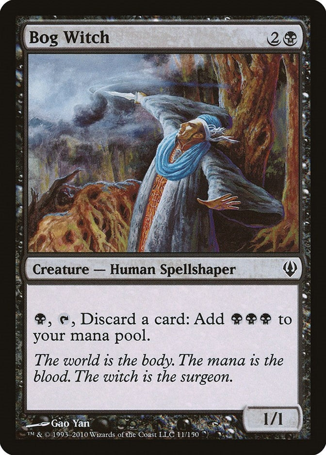Image for Bog Witch (Archenemy) (11) - Magic: The Gathering