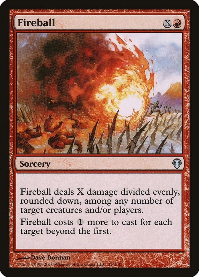 Image for Fireball (Archenemy) (37) - Magic: The Gathering