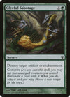 Image for Gleeful Sabotage (Archenemy) (58) - Magic: The Gathering