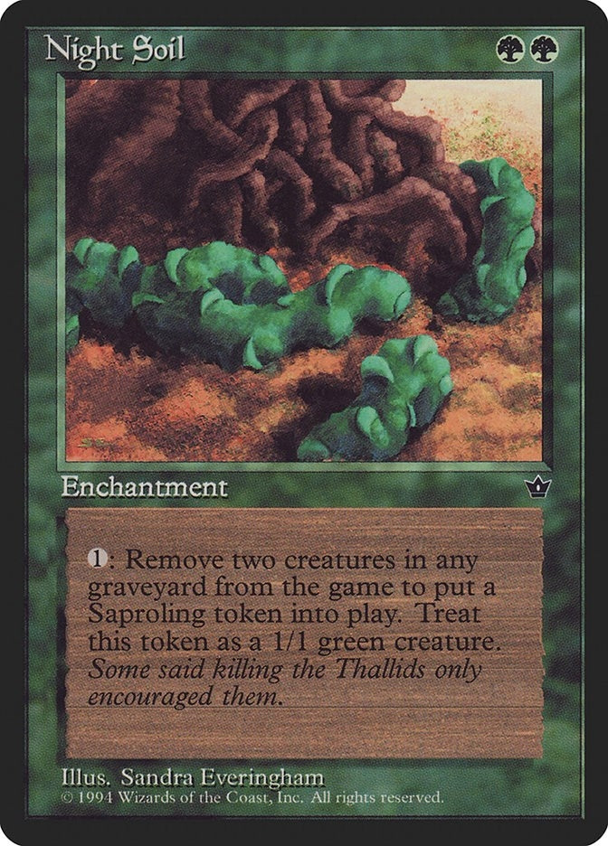Image for Night Soil (Everingham) (Fallen Empires) - Magic: The Gathering