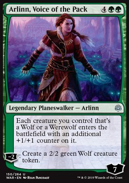 Arlinn, Voice of the Pack - War of the Spark (Uncommon) [WAR-150]
