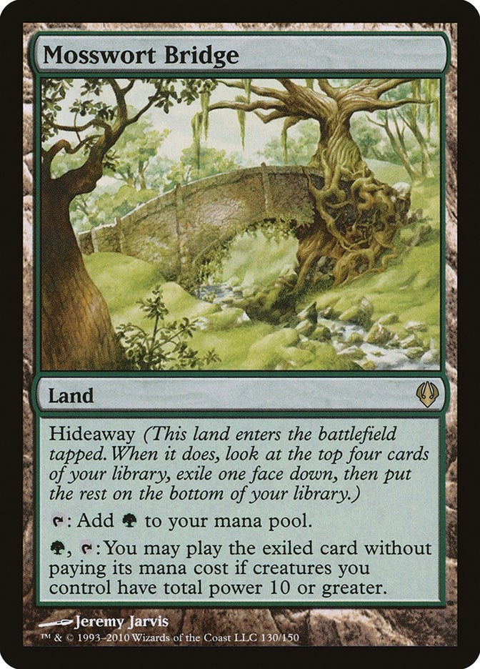 Image for Mosswort Bridge (Archenemy) (130) - Magic: The Gathering
