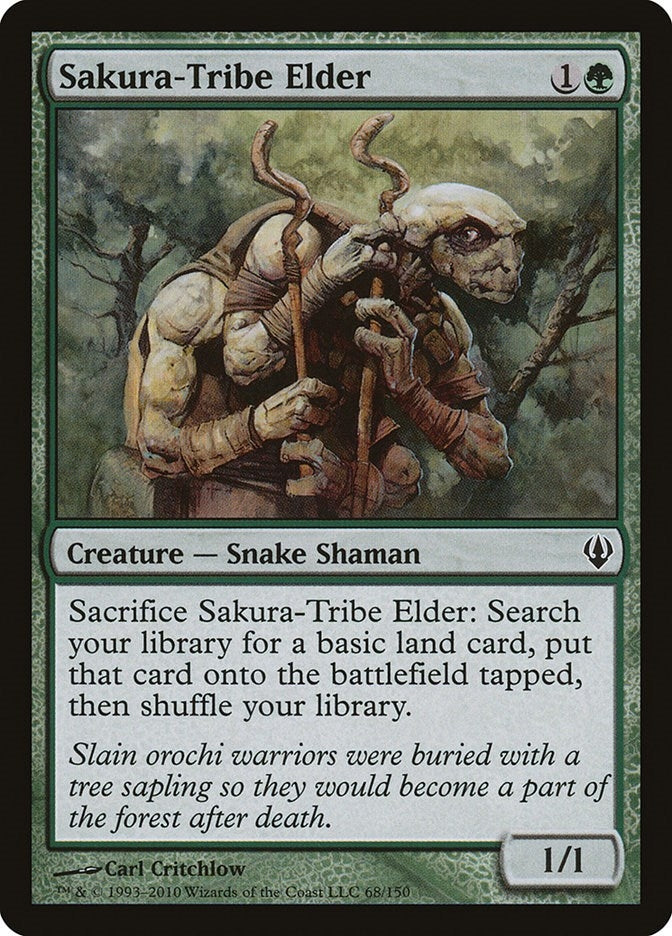 Image for Sakura-Tribe Elder (Archenemy) (68) - Magic: The Gathering