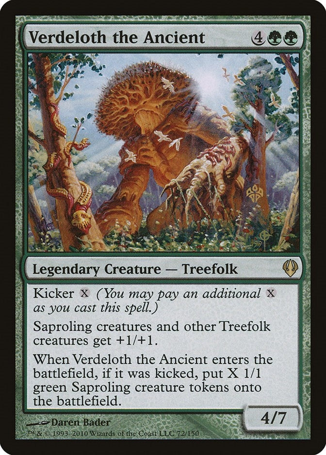 Image for Verdeloth the Ancient (Archenemy) (72) - Magic: The Gathering