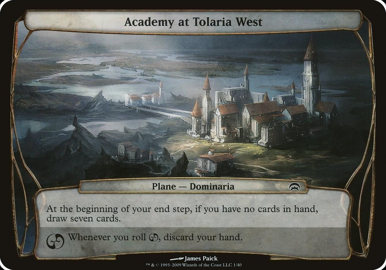 Image for Academy at Tolaria West (Planechase) (Oversize Cards) - Magic: The Gathering